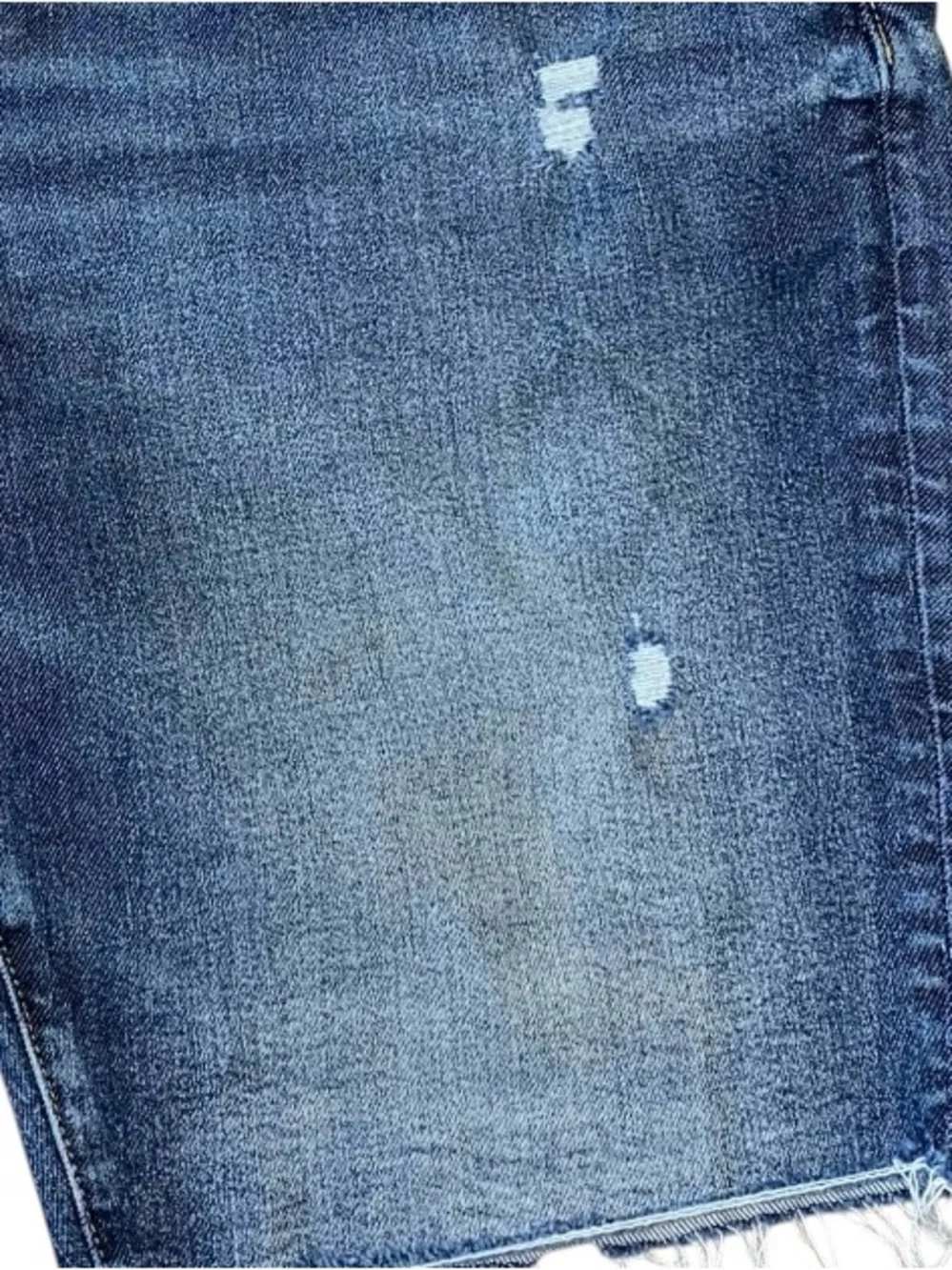 American Eagle Airflex + Denim Shorts Blue Distressed Mens Size 36 (V-1)